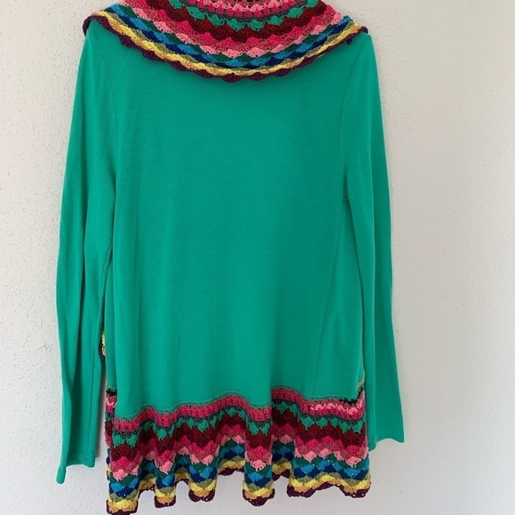 Double Zero Rainbow Striped Knit Cardigan Size S - Picture 8 of 8